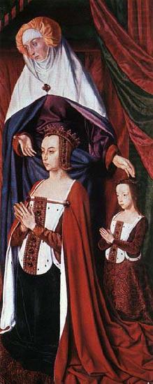 Master of Moulins Anne de France, Wife of Pierre de Bourbon china oil painting image